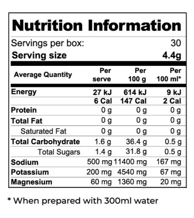 Lemon & Lime Hydration Drink Mix