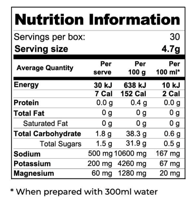 Orange Hydration Drink Mix